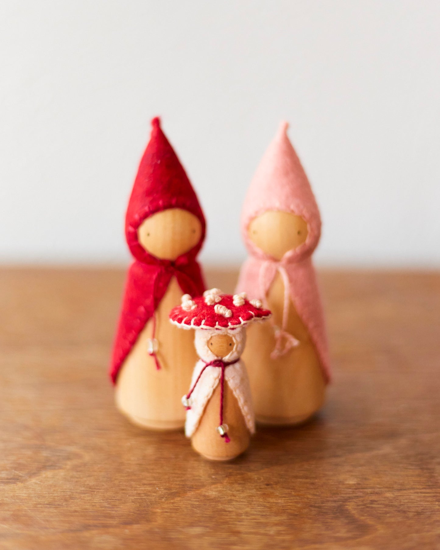 Hollyberry Red Wooden Gnome