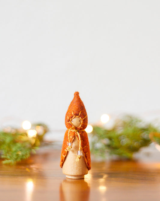 Mini Pumpkin Gnome