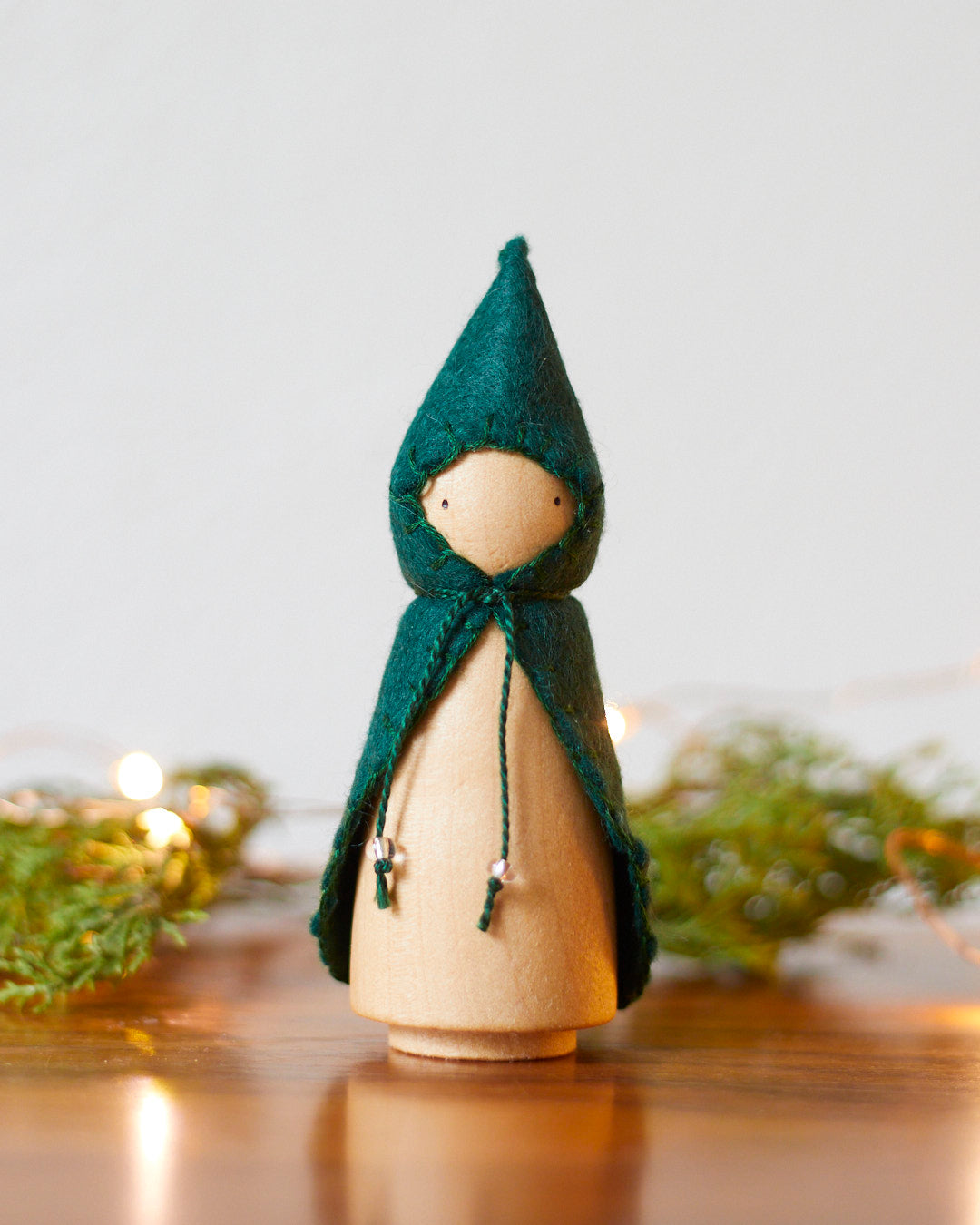 Wintergreen Wooden Gnome