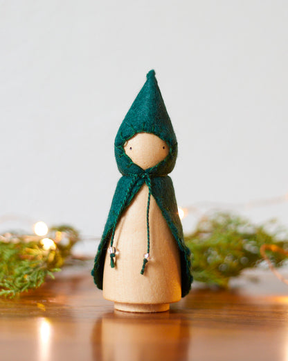 Wintergreen Wooden Gnome