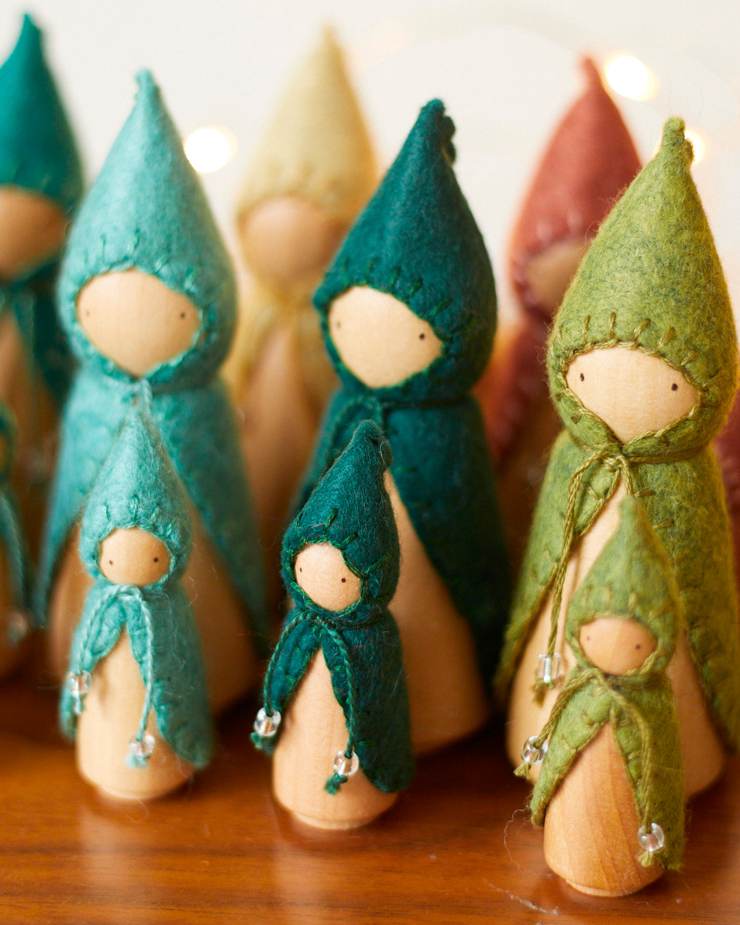 Blue Spruce Wooden Gnome