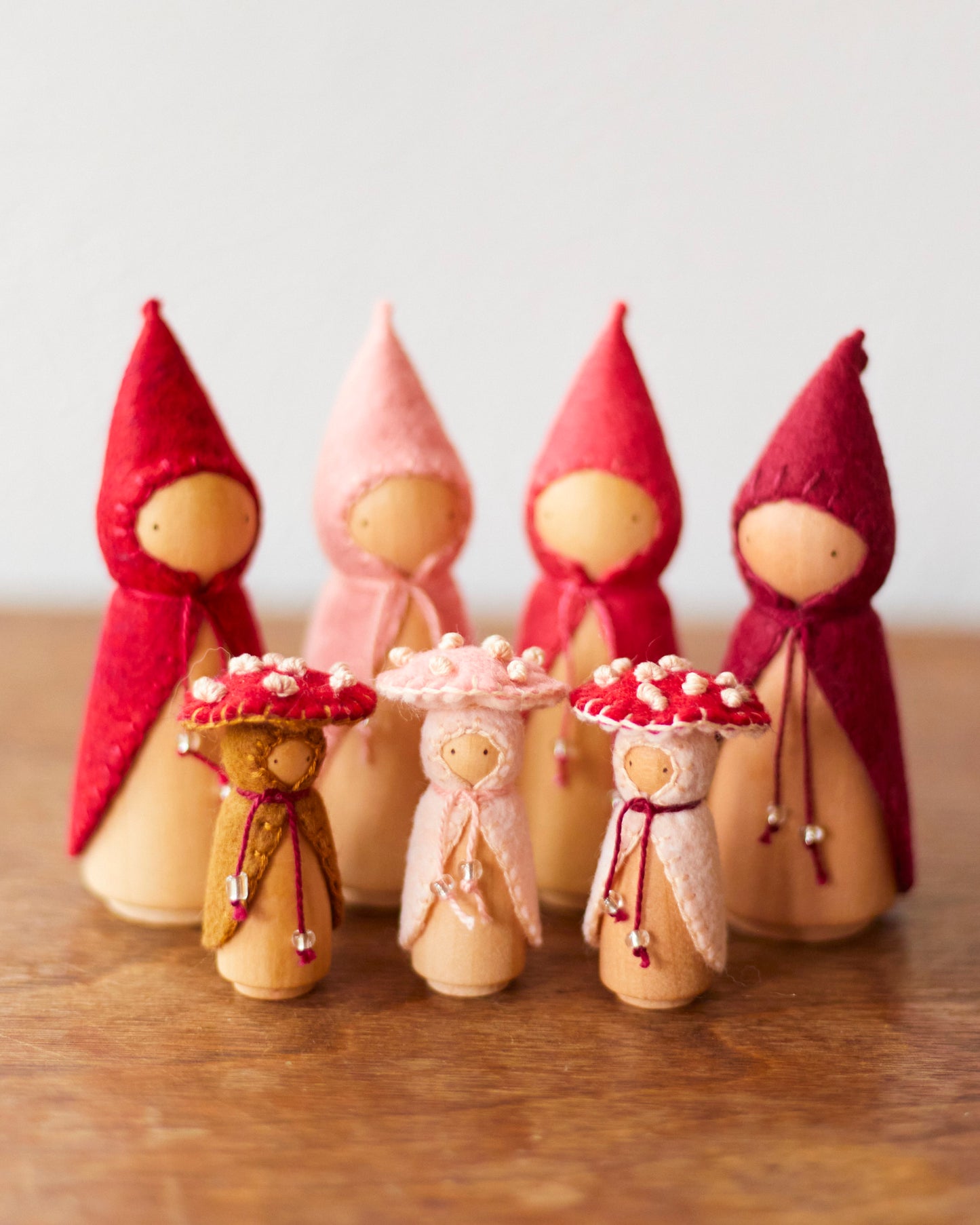 Brown Mini Mushroom Gnome