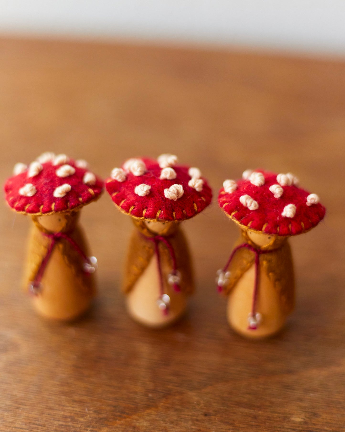 Brown Mini Mushroom Gnome