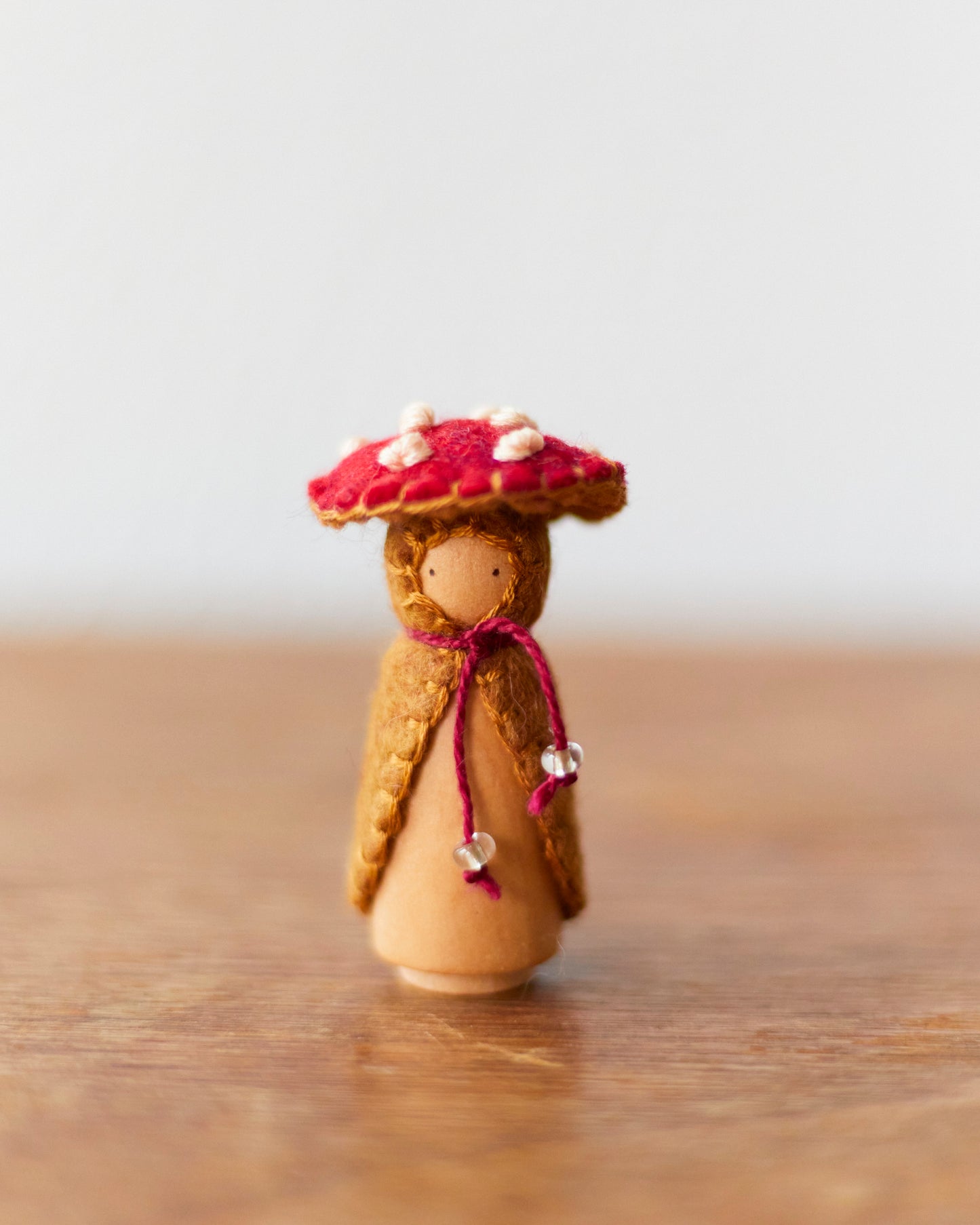 Brown Mini Mushroom Gnome