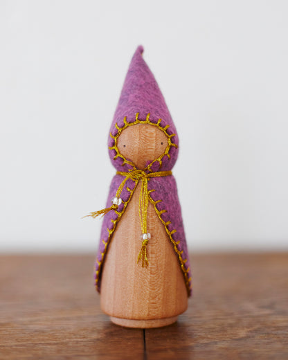Purple Sparkle Gnome