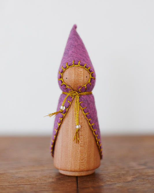 Purple Sparkle Gnome