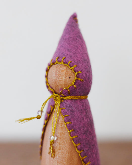 Purple Sparkle Gnome