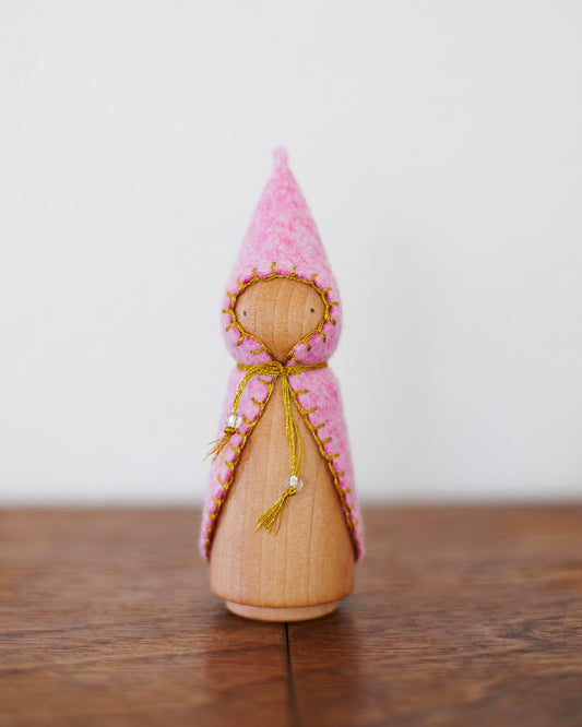Pink Sparkle Gnome
