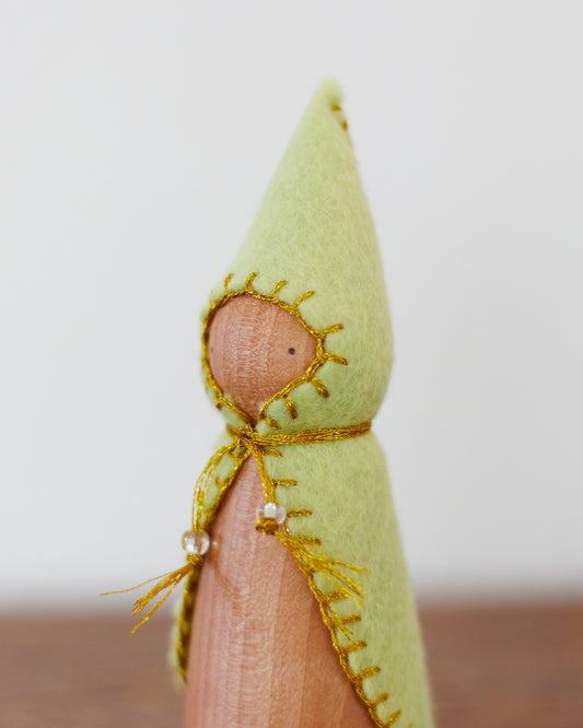 Green Sparkle Gnome